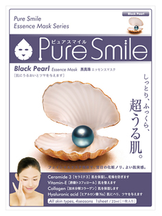Маска для лица SUNSMILE Pure Smile Essence Mask Black Pearl 23 мл