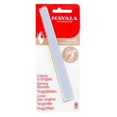 Пилочки для маникюра MAVALA Emery Boards, 8 шт, 9090612