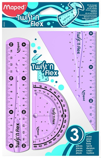 Набор гибких чертежных принадлежностей Maped Twist n Flex