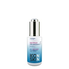 Сыворотка для лица ICON SKIN ночная с миндальной кислотой 30 мл