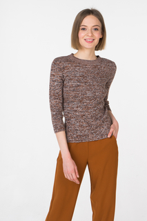 Пуловер женский ICHI 20107416 коричневый M