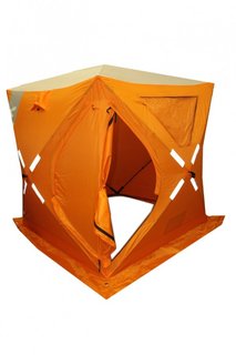 Зимняя палатка куб Woodland Ice Fish 2 New (синий)