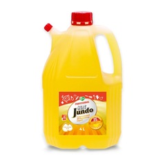 Концентрированный ЭКО гель для посуды и детских принадлежностей Jundo Juicy Lemon,4 л