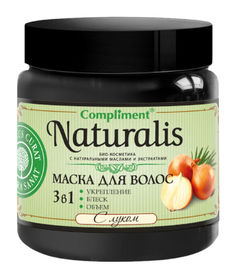 Маска для волос Compliment Naturalis 3 в 1 с луком, 500 мл
