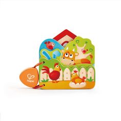 Детская книга Hape Ферма E0046_HP