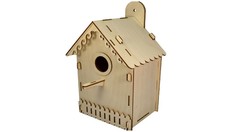 Конструктор блочный POLLY Домик для птиц