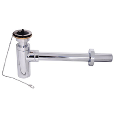 Сифон KAISER 958Z для раковины с выпуском (хром)