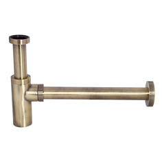 Сифон KAISER 958L-An для раковины без выпуска (Antique)