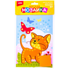 Аппликация Lori из мягкого пластика Котёнок