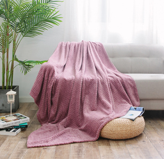 Плед велсофт "Royal plush" арт:RP-015 1.5 спальный Cleo