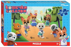 Пазл-maxi Кошечки и собачки, 24 элемента Step Puzzle 90081
