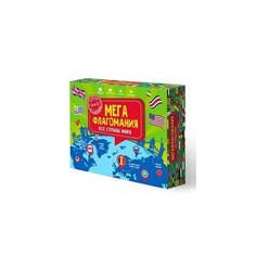 Игра настольная Мегафлагомания, 197 карточек Геодом