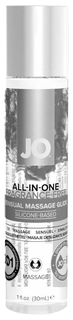 Массажный гель ALL-IN-ONE Massage Oil Sensual нейтральный 30 мл System JO