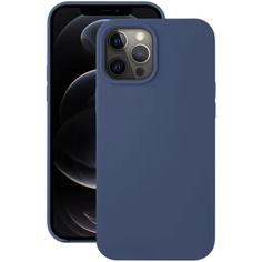 Чехол для Apple iPhone 12\12 Pro Deppa Liquid Silicone Pro Magsafe синий