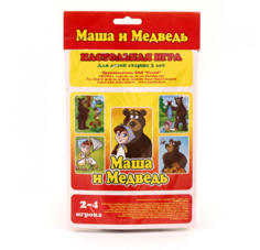 Настольная игра Маша и медведь Гелий