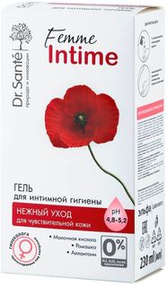 Гель для интимной гигиены Dr. Sante «Нежный уход» 230 мл