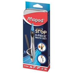 Готовальня Maped Study Stop 8 предметов/195208