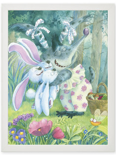 Постер в раме "Обнимашки" Энас Книга