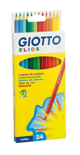 Карандаши полимерные "Elios", 24 цвета Giotto