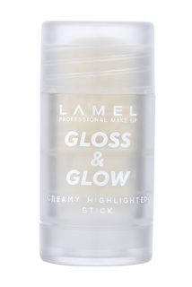 Хайлайтер Lamel Professional для лица Gloss and Glow Creamy Highlighter Stick