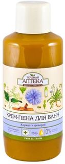 Пена для ванн Зеленая аптека корица и цикорий 1000 мл