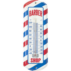 Термометр для дома KARE Design, коллекция Barber Shop, 10,5х30,5х1,5 см