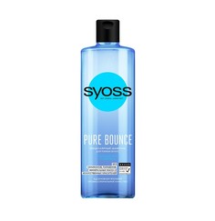 Шампунь Syoss Pure Bounce, для тонких волос, невесомый бальзам, 450 мл