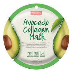 Маска Purederm для лица Avocado Collagen 18 г