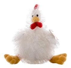 Мягкая игрушка Aurora 10-305 Курочка Белая 35 см