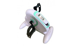 Велотренажер мини DFC B808 электропривод педалей белый