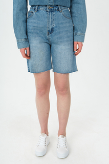 Джинсовые шорты женские Tom Farr T4F W2959.33 голубые 26