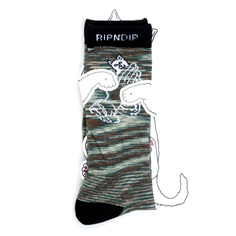 Носки Ripndip Praying Hands зеленые 36-45