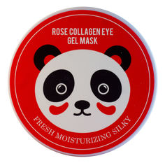 Гидрогелевые патчи для глаз Fresh Moisturizing Silky Rose Collagen Eye Gel Mask 60 шт