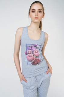 Майка женская Grishko AL - 3029 серая 42 RU