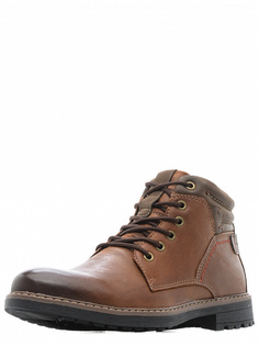 Ботинки мужские quattrocomforto 296-82MV-024KW коричневые 42 RU