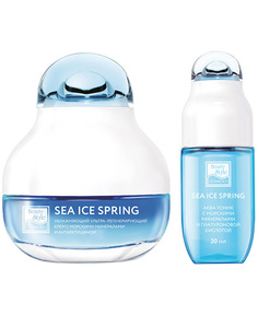 Набор Beauty Style гиалуроновой косметики увлажняющий Sea Ice Spring 2 шага Beauty Style
