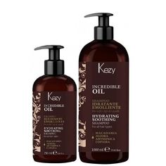 Разглаживающий шампунь для всех типов волос KEZY Hydrating Soothing Shampoo 1000 мл