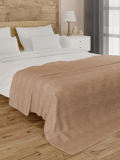 Простыня махровая жаккардовая 150x200 см, коричневый LUCKY 8443 D000180