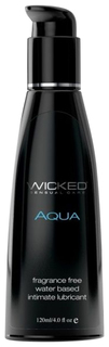 Легкий лубрикант с алоэ на водной основе Wicked AQUA 120 мл. 193046