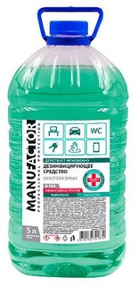 Антисептик Manufactor 5л жидкость для рук и поверхностей (N30901)