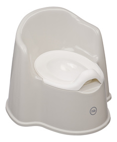Горшок детский "ZOZZY" light grey Happy Baby