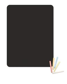Доска для рисования на холодильник магнитная, меловая Doski4you 39х30см.