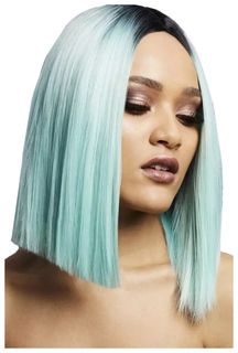 Нежно-голубой парик "Кайли" Fever