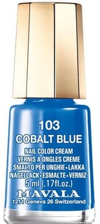 Мини-лак для ногтей MAVALA Mini Color, тон 103 Cobalt Blue