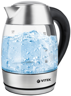 Чайник электрический Vitek VT-7047 TR Black/Silver