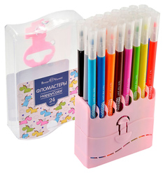 Фломастеры Bruno Visconti HappyColor 24 шт