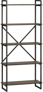 Стеллаж Loftyhome Бервин 80 серый