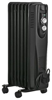 Масляный радиатор Ballu Classiс Black BOH/CL-07BRN черный