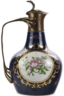 Кувшин декоративный 20x16x18см Glasar 31G1575/B1052EC/HBL1393 ГЛАСАР