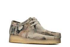 Полуботинки мужские Clarks Wallabee 26148590 белые 43 EU